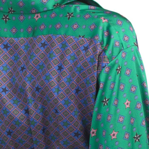 SANDRO Printed Mini Shirt Dress - Picture 4 of 4